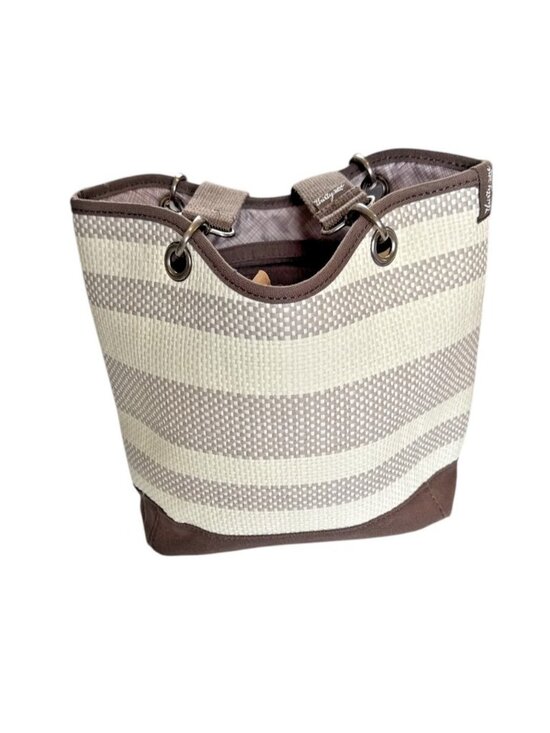 thirty-one Handbags - Thirty One 31 Canvas Crew Woven Straw Purse